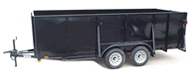 Tandem Axle 4' Steel Sides